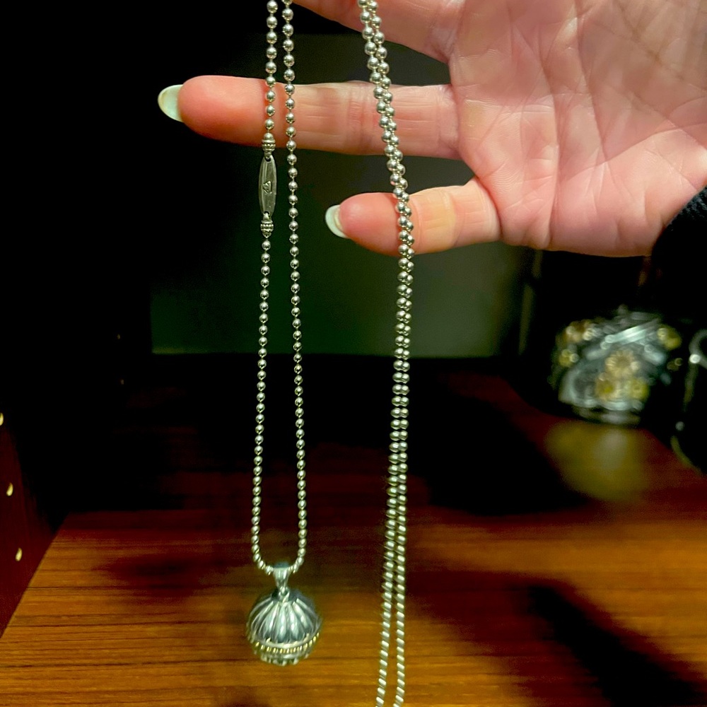 Lagos Globe Caviar Pendant